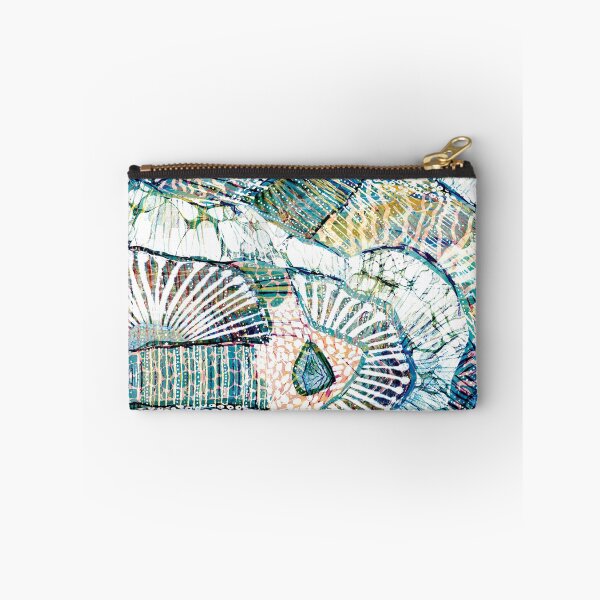 Item preview, Abstract in Peach and Teal designed and sold by Georgie Sharp.