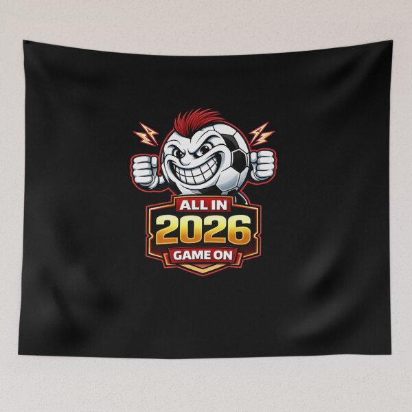 Item preview, All in 2026 soccer fan design  designed and sold by Prime legend .