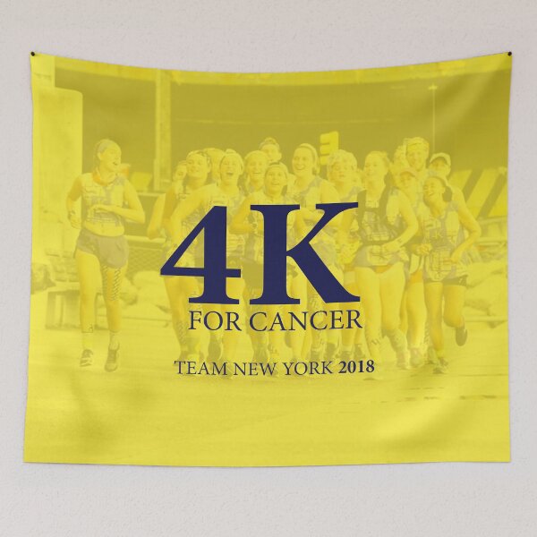 Artikelvorschau, 4k für Cancer Team New York 2018 entworfen und verkauft von SunnyLemonader.