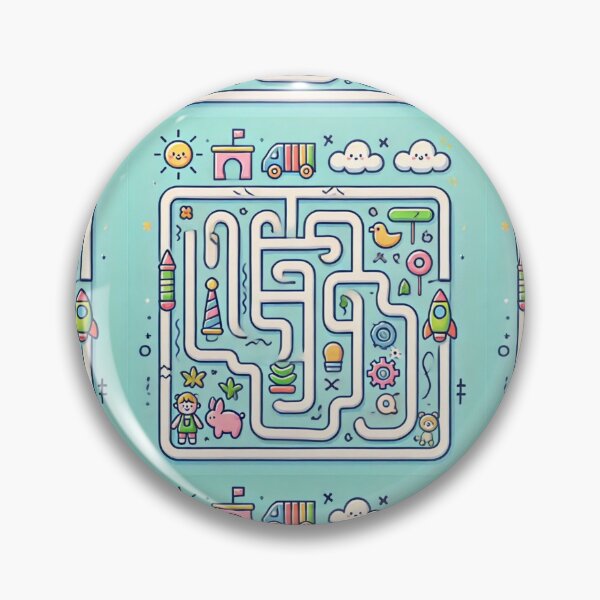 Item preview, Cute Educational Labyrinth Adventure designed and sold by EchoWave11.