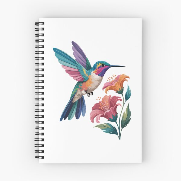 Item preview, cute flowers with Colorful Birds designed and sold by QuiteOrbit.