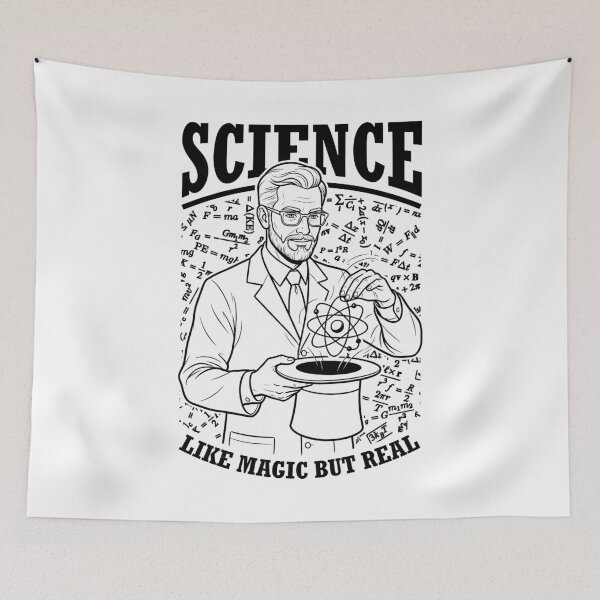 Item preview, Science Like Magic But Real Funny Scientist Physics STEM designed and sold by GrandeDuc.