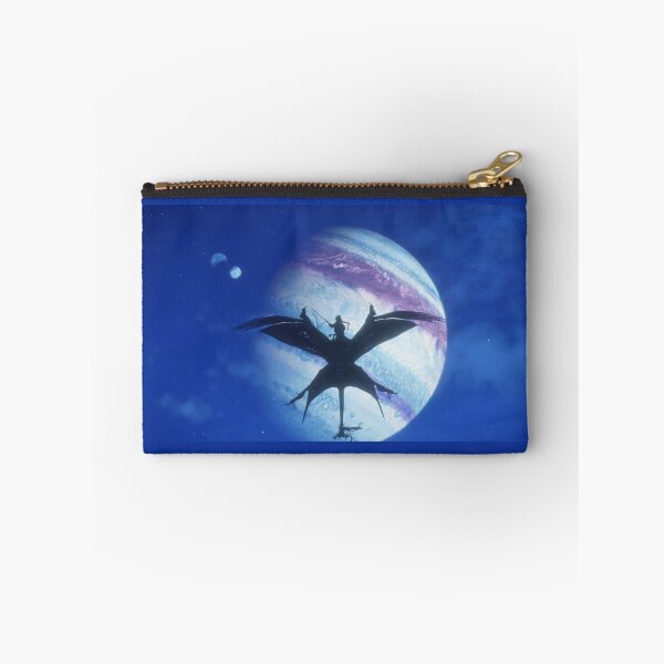 Item preview, Ikran flying beside the planet Polyphemus | Avatar Pandora designed and sold by Luminous-Moon.