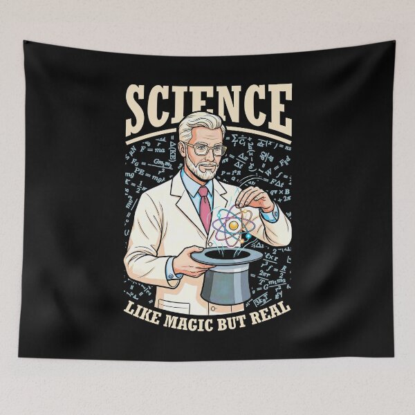 Item preview, Science Like Magic But Real Funny Scientist Physics STEM designed and sold by GrandeDuc.