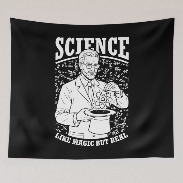 Item preview, Science Like Magic But Real Funny Scientist Physics STEM designed and sold by GrandeDuc.