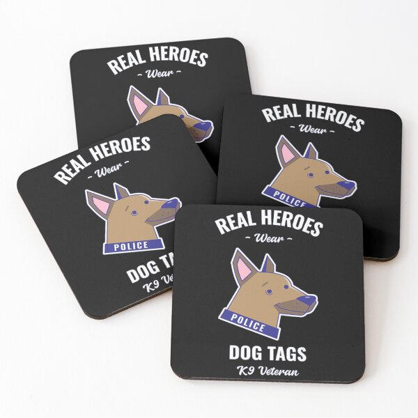 Item preview, K9 Veteran Real Heroes Wear Dog Tags designed and sold by GenZFashion000.