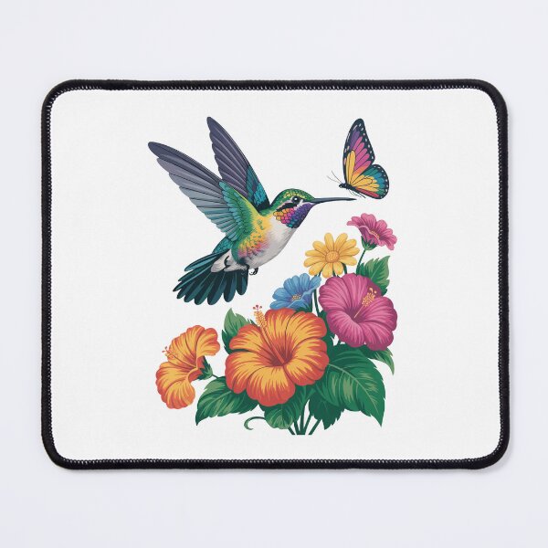 Item preview, Floral Humming Bird Flowers  designed and sold by QuiteOrbit.