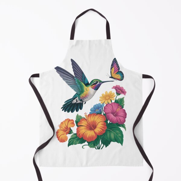 Item preview, Floral Humming Bird Flowers designed and sold by QuiteOrbit.