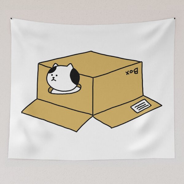 Item preview, a Cat in the box designed and sold by superbaechoo.