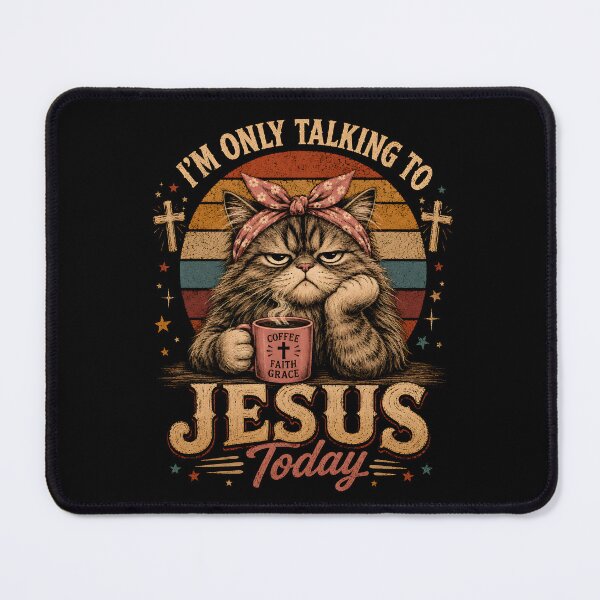 Item preview, I'm Only Talking to Jesus Today designed and sold by zoes-ink.