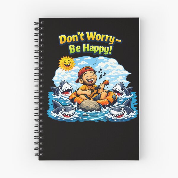 Item preview, Don’t Worry — Be Happy! Cartoon Chill Vibes designed and sold by ivodanivan.