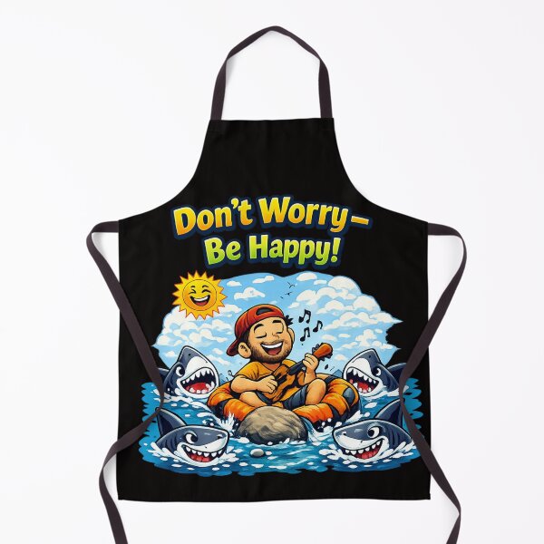Item preview, Don’t Worry — Be Happy! Cartoon Chill Vibes designed and sold by ivodanivan.