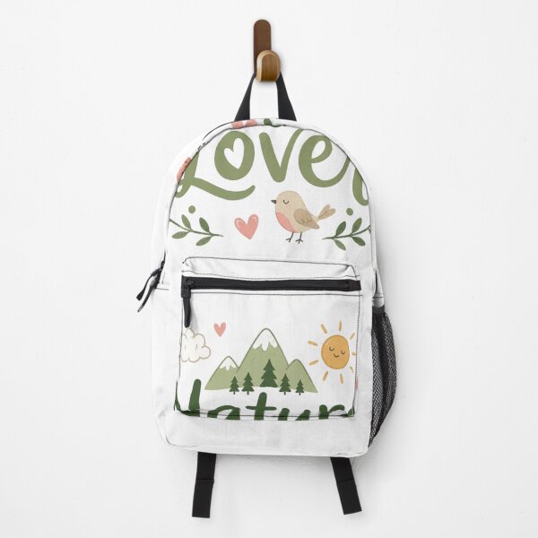 Item preview, Nature Lover Cute Botanical Design | Whimsical Nature Quote Art | Floral Forest Aesthetic Sticker designed and sold by Sanika arts .