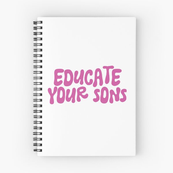 Item preview, Educate your sons (pink) designed and sold by hazywares.