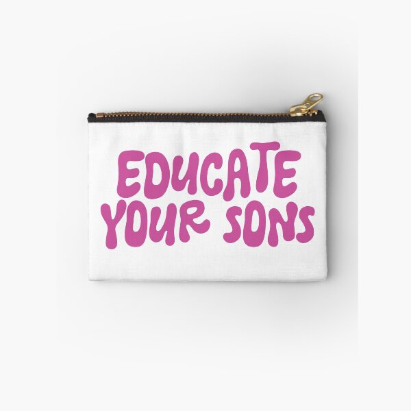 Item preview, Educate your sons (pink) designed and sold by hazywares.