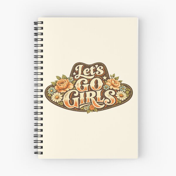 Item preview, Let's Go Girls, Retro Vintage Floral designed and sold by graphic-genie.