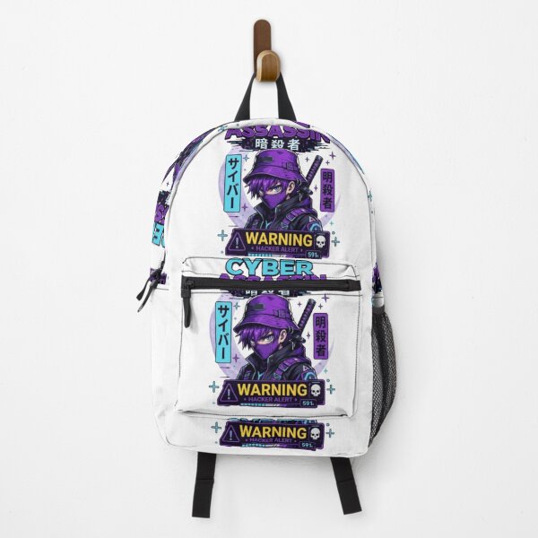 Item preview, Cyber Assassin Hacker Alert Anime Design designed and sold by Ahmedsyde.
