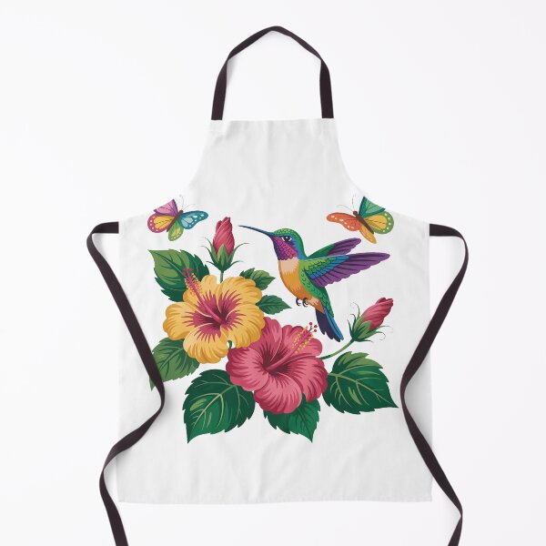 Item preview, Colorful Hummingbird Wildflowers designed and sold by QuiteOrbit.