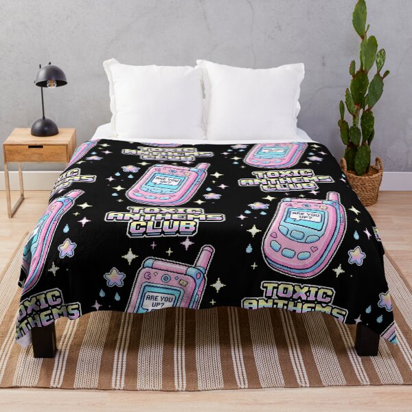 Item preview, Retro Pixel Art Flip Phone Neon Aesthetic Design designed and sold by SplashTastic.