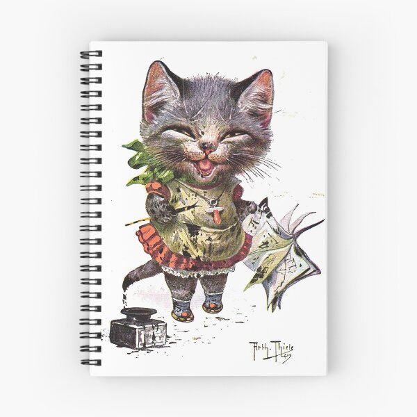 Item preview, Vintag Cat Illustration designed and sold by LiszaB.