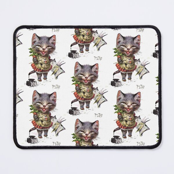 Item preview, Vintag Cat Illustration designed and sold by LiszaB.