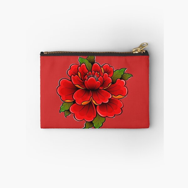 Item preview, red flower designed and sold by ViaARTfactory.
