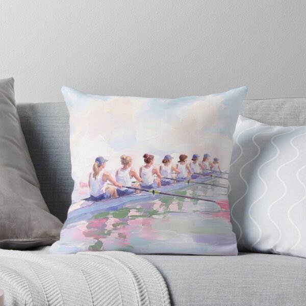 Item preview, Women's Rowing Eight Crew Abstract designed and sold by Pastelle Art.