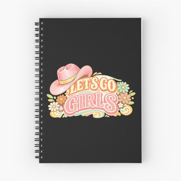 Item preview, Let's Go Girls, Retro Vintage Pastel Floral designed and sold by graphic-genie.