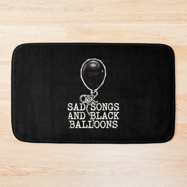 Item preview, Emo Grunge Black Balloon 2011 Sad Songs Graphic designed and sold by SplashTastic.