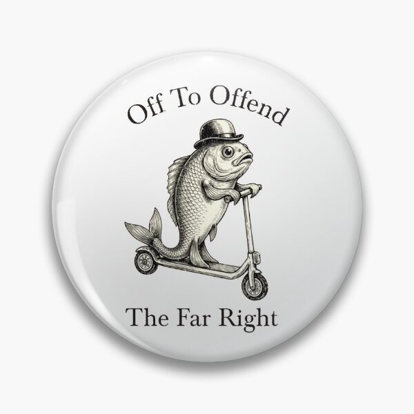 Item preview, Off To Offend The Far Right designed and sold by kennedy-brook.