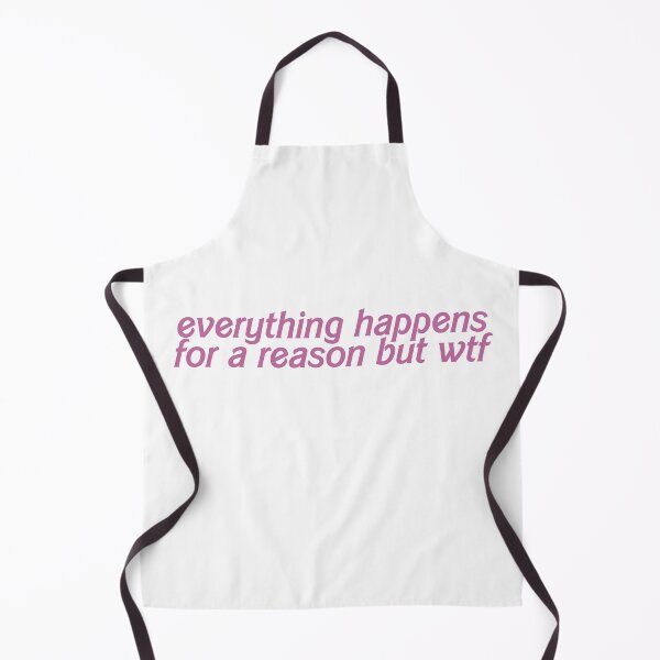Item preview, Everything happens for a reason designed and sold by hazywares.