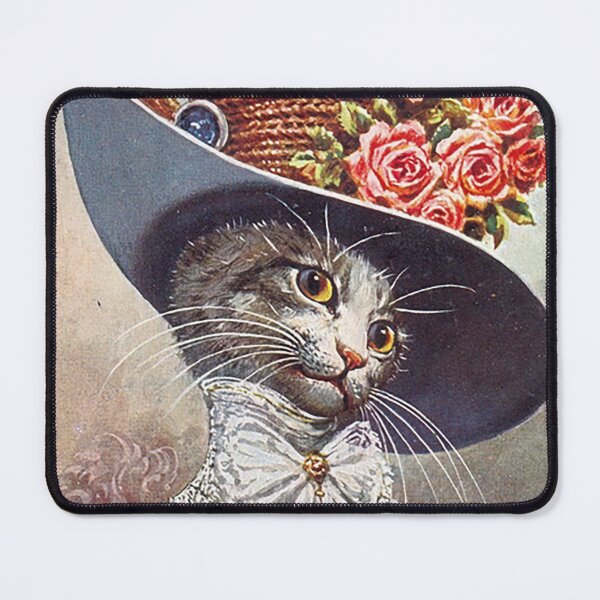 Item preview, Vintage Fancy Cat in Hat designed and sold by LiszaB.