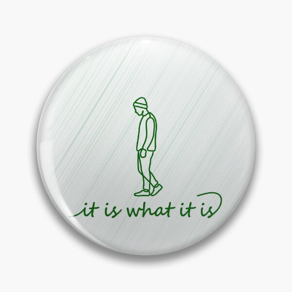 Item preview, it is what it is: Que sera, sera (What will be, will be) designed and sold by YOU SHOP NOW.