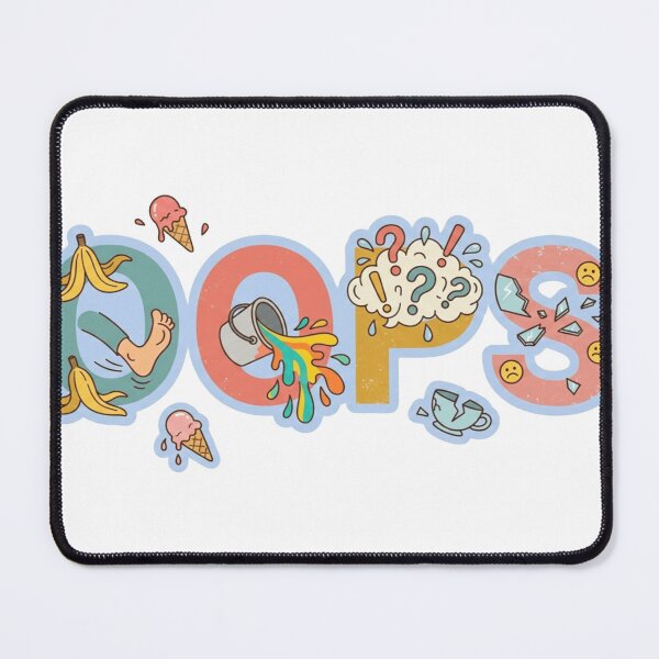 Item preview, Funny Oops Retro Cartoon Comic Text designed and sold by Dictum1.