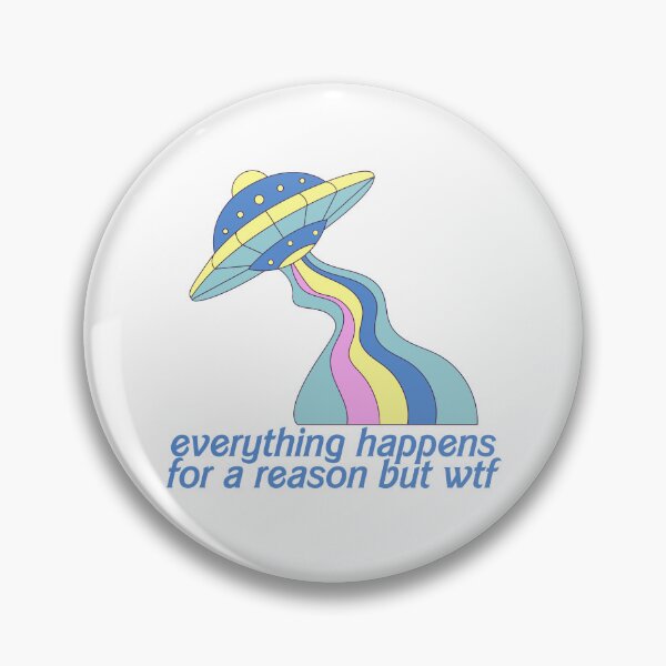 Item preview, Everything happens for a reason (ufo) designed and sold by hazywares.