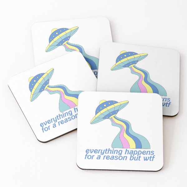 Item preview, Everything happens for a reason (ufo) designed and sold by hazywares.