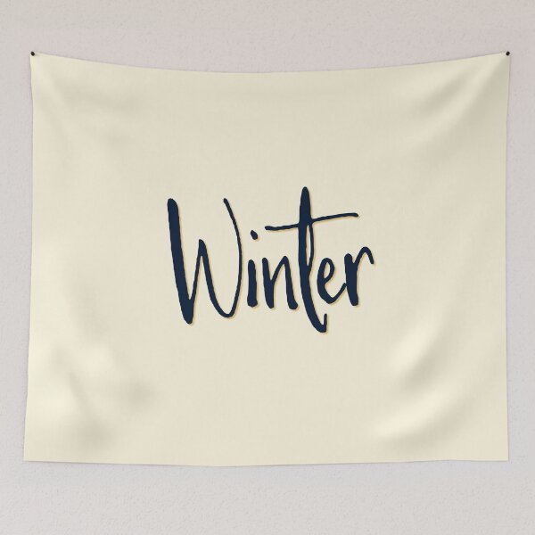 Item preview, WINTER personalized type design designed and sold by CharlottePlaceArt.