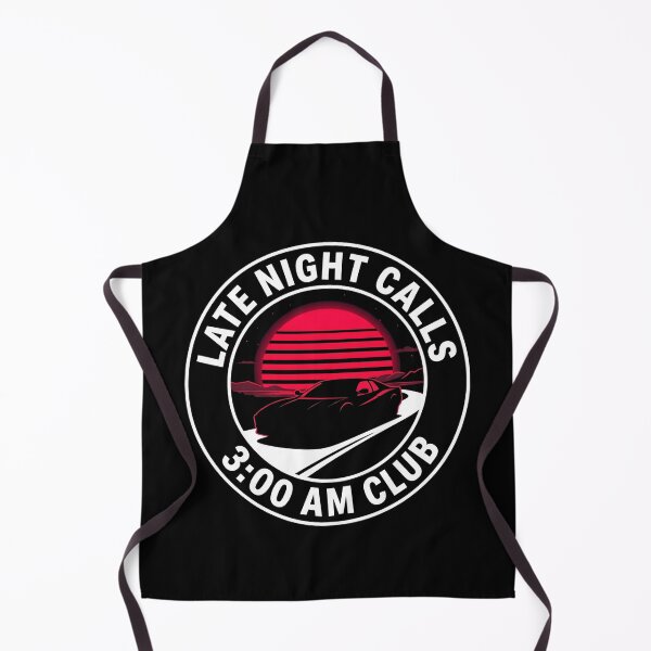 Item preview, Synthwave 80s Retro Car Late Night Calls Graphic designed and sold by SplashTastic.