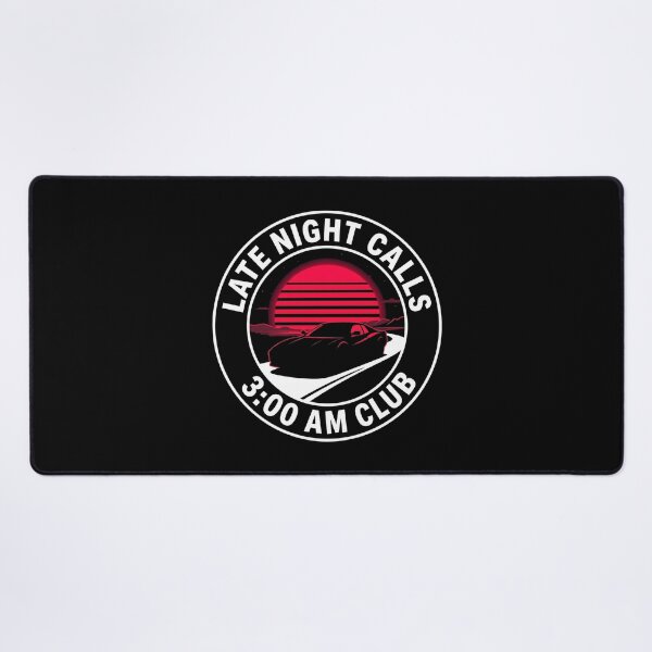Item preview, Synthwave 80s Retro Car Late Night Calls Graphic designed and sold by SplashTastic.