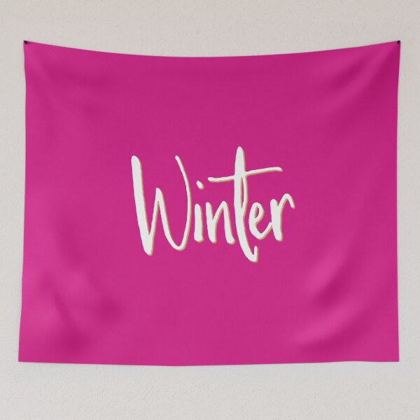 Item preview, WINTER personalized type design designed and sold by CharlottePlaceArt.
