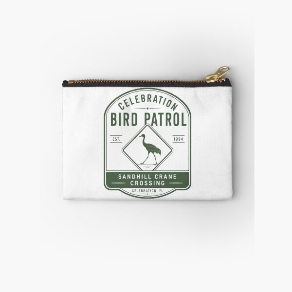 Item preview, Celebration, Florida Bird Patrol Sandhill Crane Crossing Sign designed and sold by pixiedustpaint.