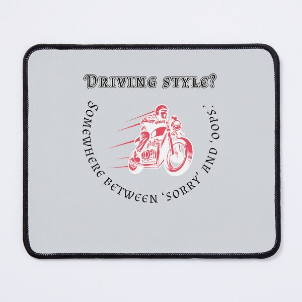 Item preview, Driving style Somewhere between ‘sorry’ and ‘oops.’ designed and sold by CHIEF-HAT STORE.