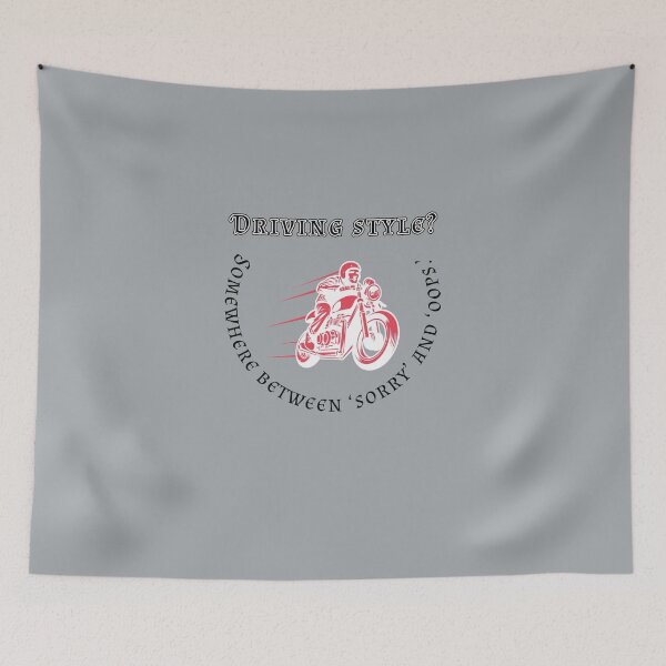 Item preview, Driving style Somewhere between ‘sorry’ and ‘oops.’ designed and sold by CHIEF-HAT STORE.