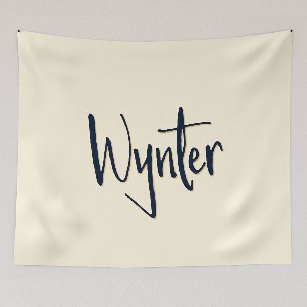 Item preview, WYNTER personalized type design designed and sold by CharlottePlaceArt.