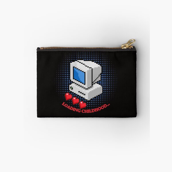 Item preview, Loading Childhood – Retro Computer Pixel Art Nostalgia Design designed and sold by Tadeusz1.