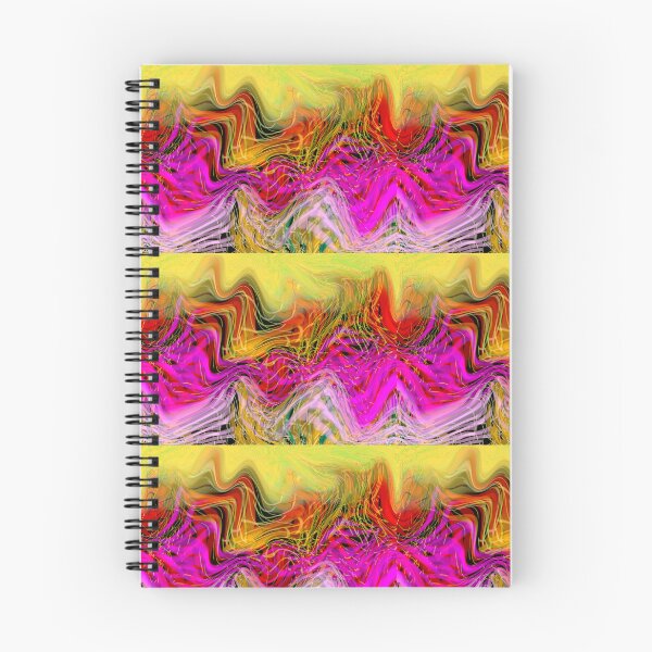 Item preview, Bright Hue Squiggly Waves  designed and sold by Duke and Dutchess Creations .