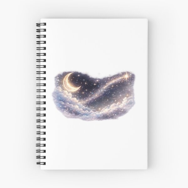 Item preview, Celestial Moon & Twinkle Stars designed and sold by Ishratparween11.