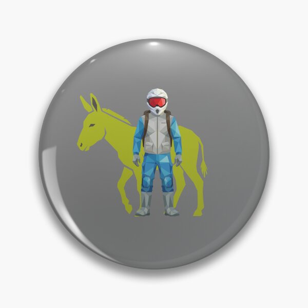 Item preview, Adventure Rider & His Trusty Donkey. MotoDonkey Series Sticker designed and sold by Piss Take .
