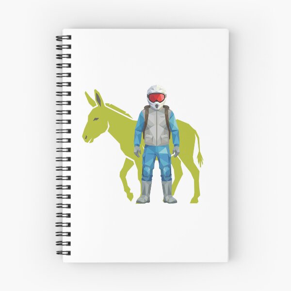 Item preview, Adventure Rider & His Trusty Donkey. MotoDonkey Series Sticker designed and sold by Piss Take .