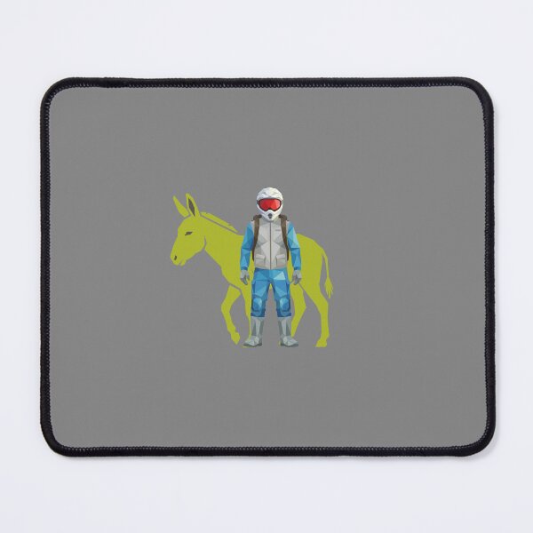 Item preview, Adventure Rider & His Trusty Donkey. MotoDonkey Series Sticker designed and sold by Piss Take .